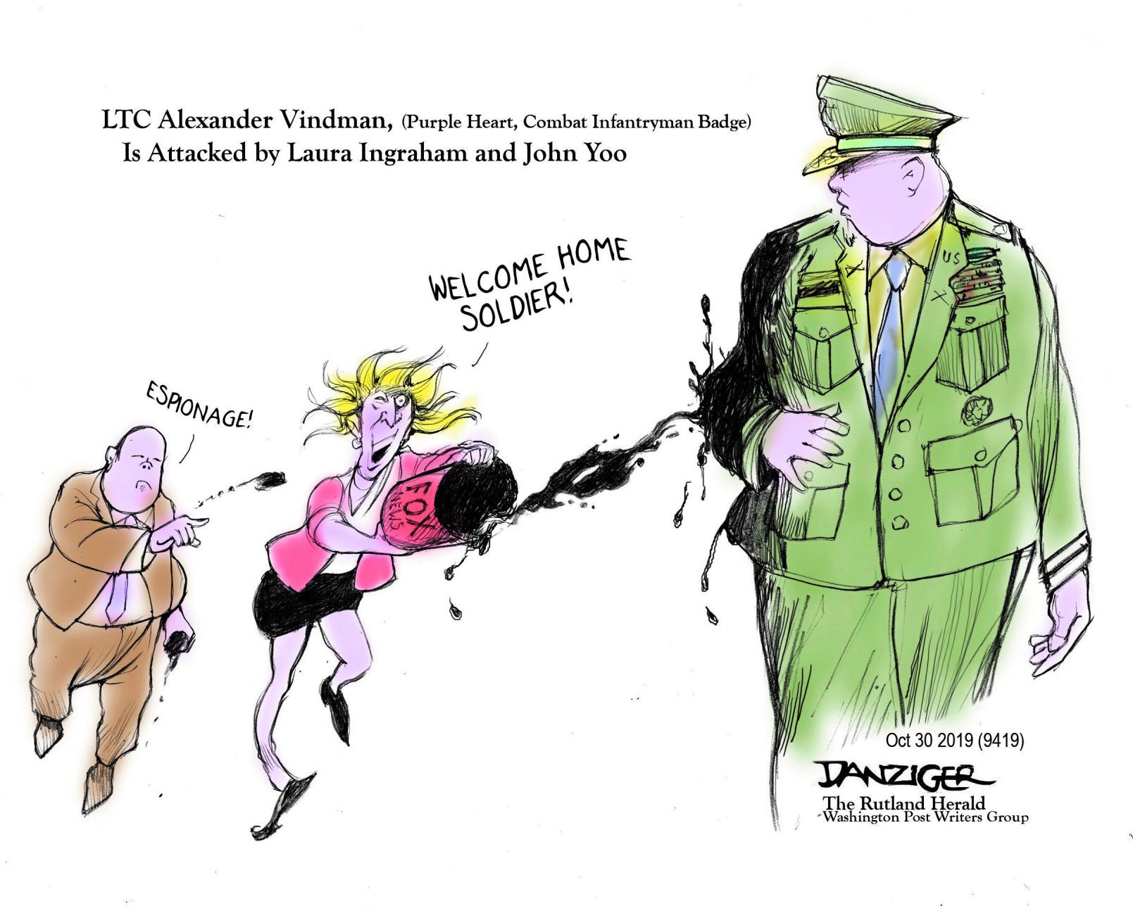 Jeff Danziger cartoon